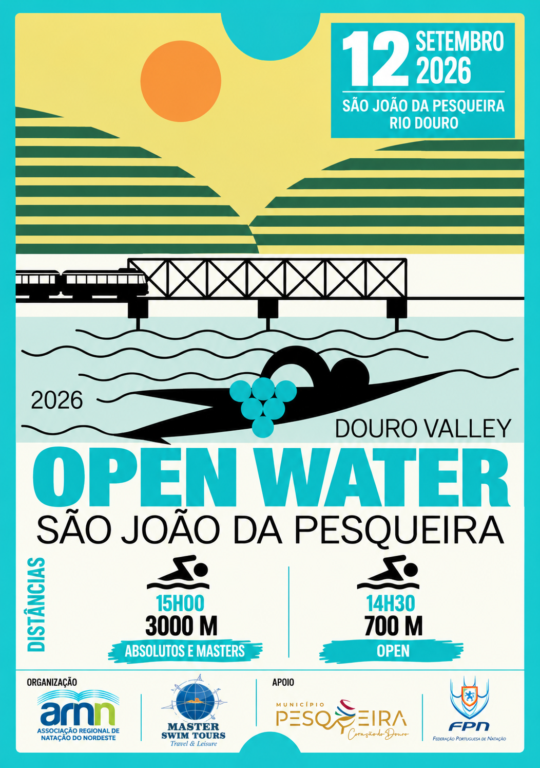 Cartaz: IIIª Edição da "Douro Valley - S. João da Pesqueira - Open Watter"